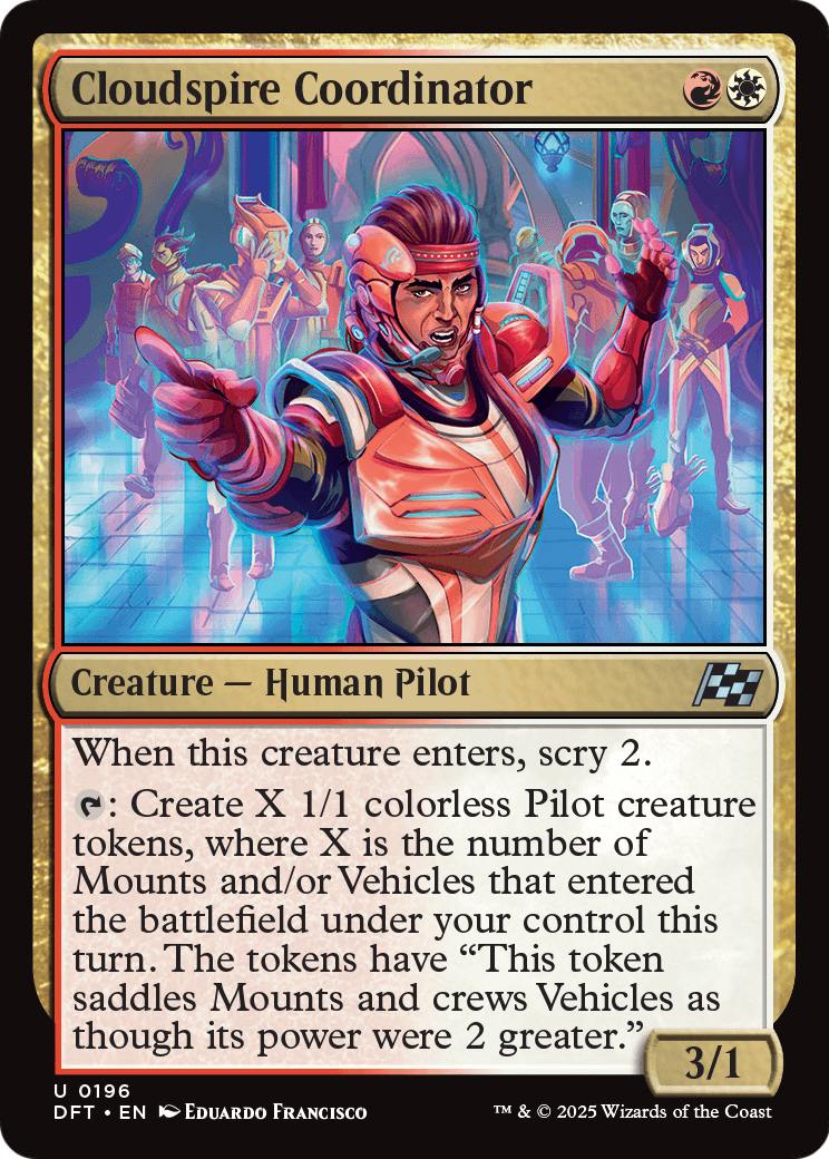 Cloudspire Coordinator (DFT-196) - Aetherdrift