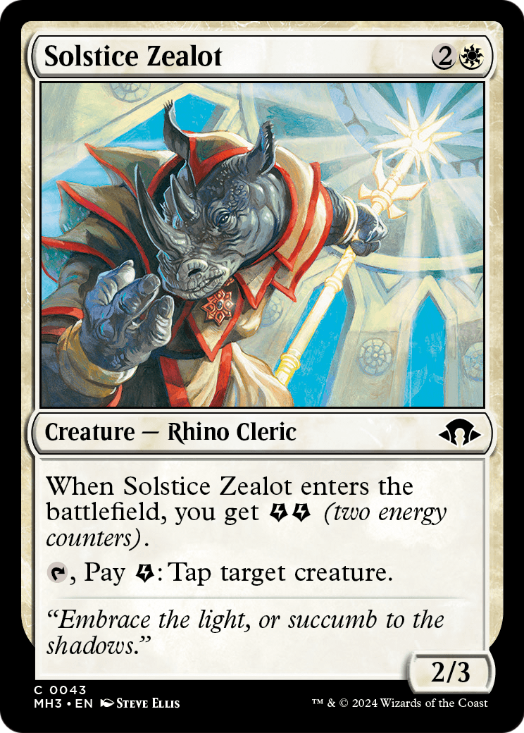 Solstice Zealot (MH3-043) - Modern Horizons 3