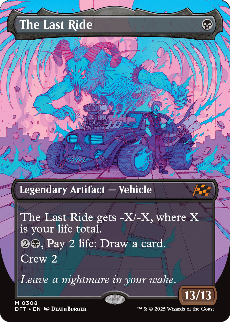 The Last Ride (Borderless) (DFT-308) - Aetherdrift (Borderless)