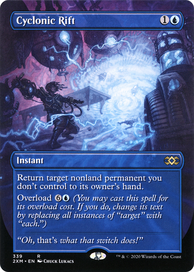 Cyclonic Rift (Borderless) (2XM-339) - Double Masters (Borderless)