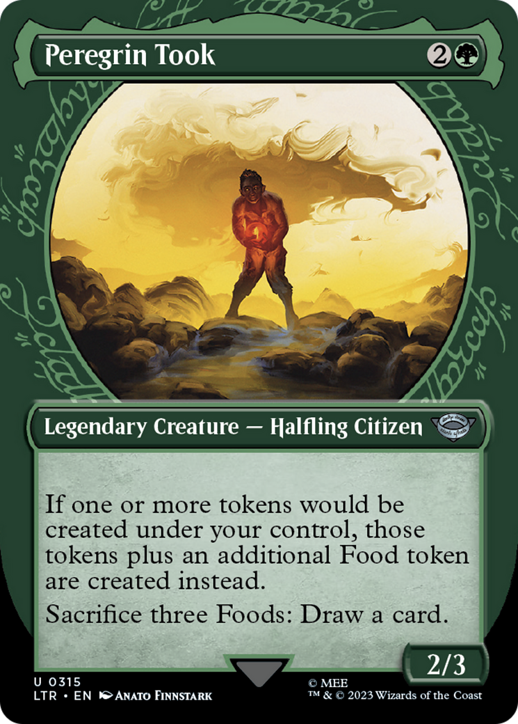 Peregrin Took (Showcase) (LTR-315) - The Lord of the Rings: Tales of Middle-earth: (Showcase) (Borderless) Foil