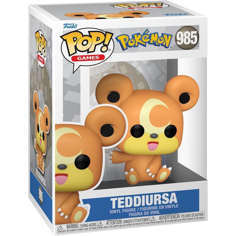 Funko Pop Pokemon Teddiursa #985