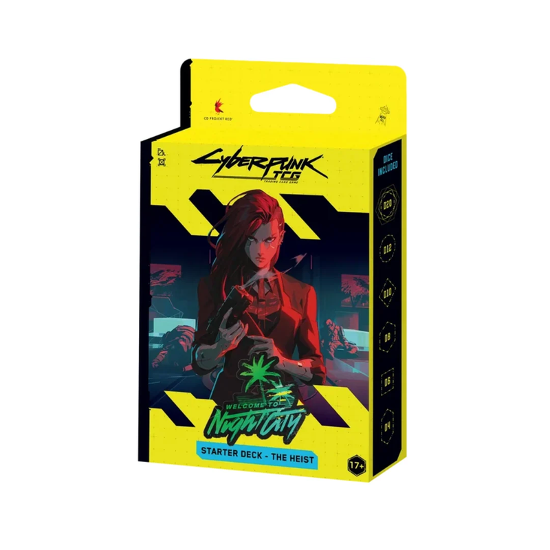 Cyberpunk TCG - Retail Starter Deck ST01 - The Heist (Pre-Order)