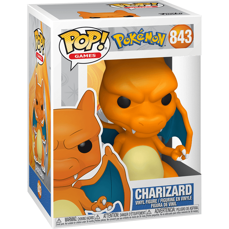 Funko Pop Pokemon Charizard #843