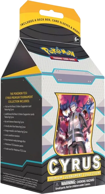 Pokemon Cyrus Premium Tournament Collection Box