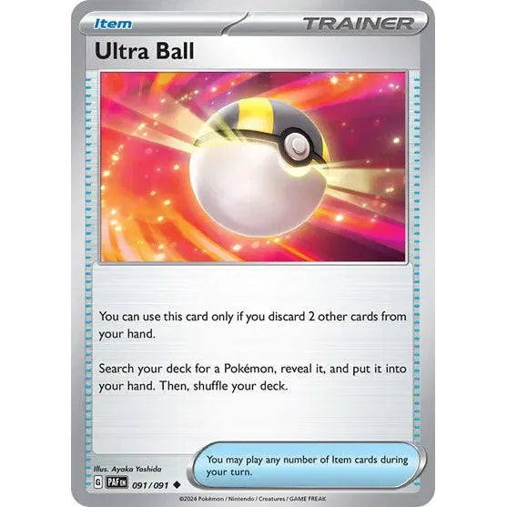 Pokemon Ultra Ball - 091/091 - Uncommon