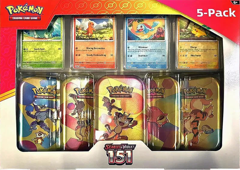 Pokemon 151 tin set