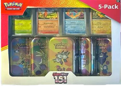 Pokemon 151 tin set