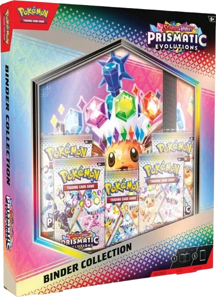 Pokemon Prismatic Evolutions Binder Collection