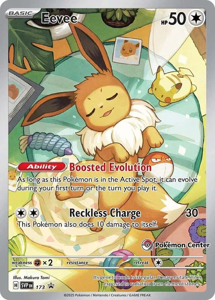[SEALED] Eevee 173 (PC Stamped) - Holofoil SV Scarlet & Violet Promo Cards - Promo (Pokemon Center Exclusive)