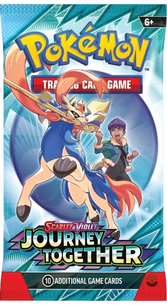 Pokemon Journey Together Booster Pack set of 8