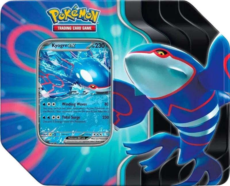 Pokemon Azure Legends Tin [Kyogre ex]