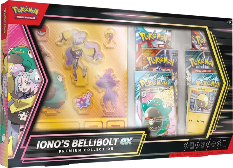 Pokemon Iono’s Bellibolt ex Premium Collection