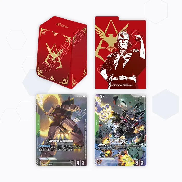Gundam CG: Official Card Case Set 02 ( Preorder )
