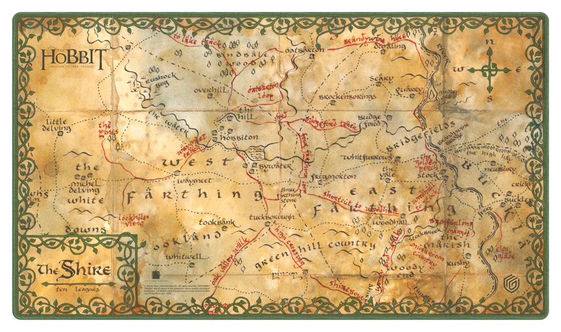 Ultimate Guard - Playmat - Standard - The Hobbit - Map: The Shire