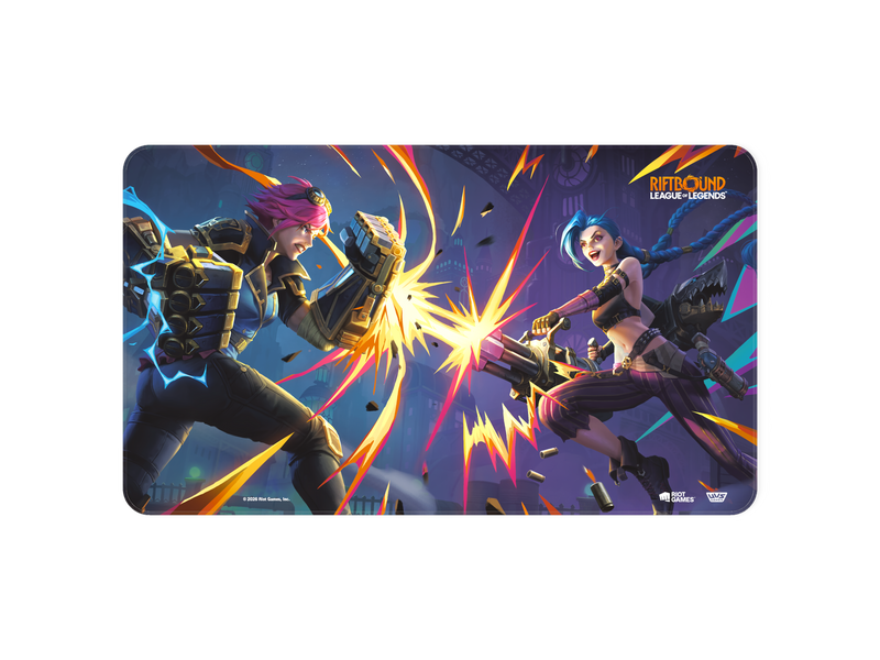Riftbound: League of Legends TCG - Vendetta Playmat - Vi vs Jinx