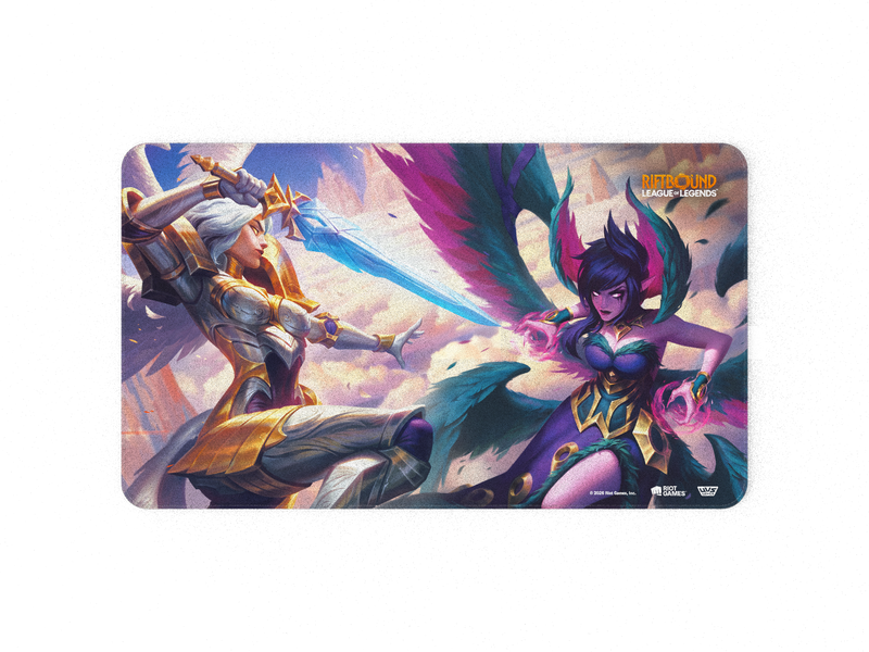 Riftbound: League of Legends TCG - Vendetta Playmat - Kayle vs Morgana