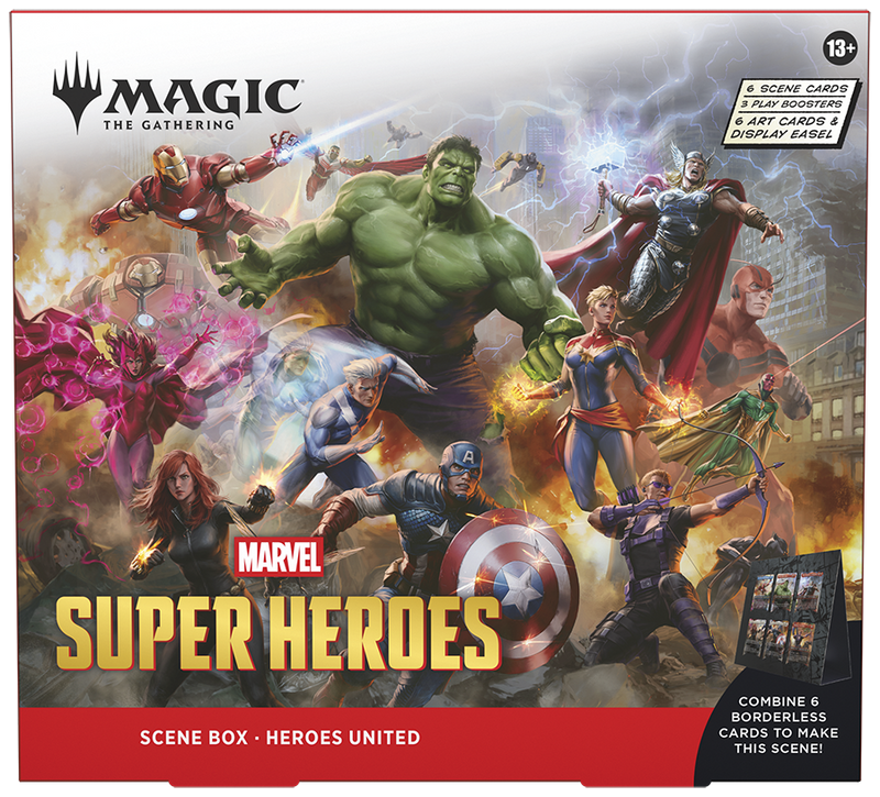 MTG - Universes Beyond: Marvel Super Heroes - Scene Box - Set of 2 (Pre-Order)