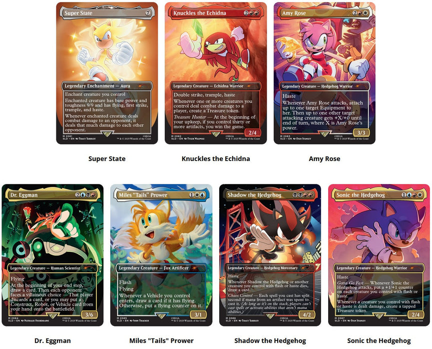MTG Sonic Legends Secret Lair