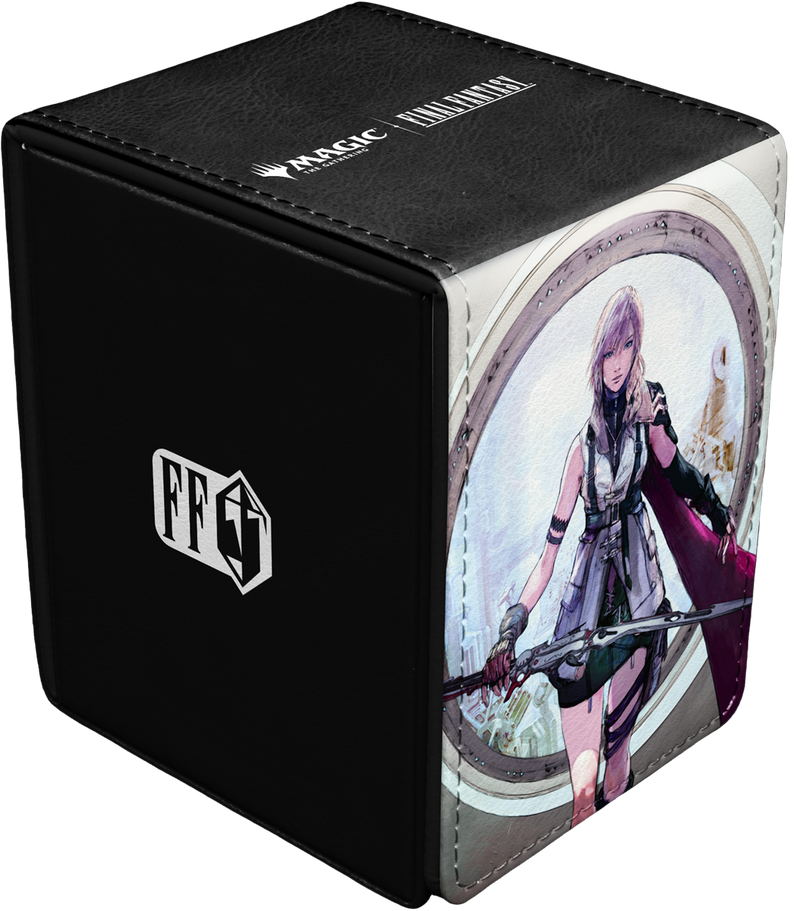 UltraPro Alcove Edge Deck Box - MTG Final Fantasy Premium Lightning