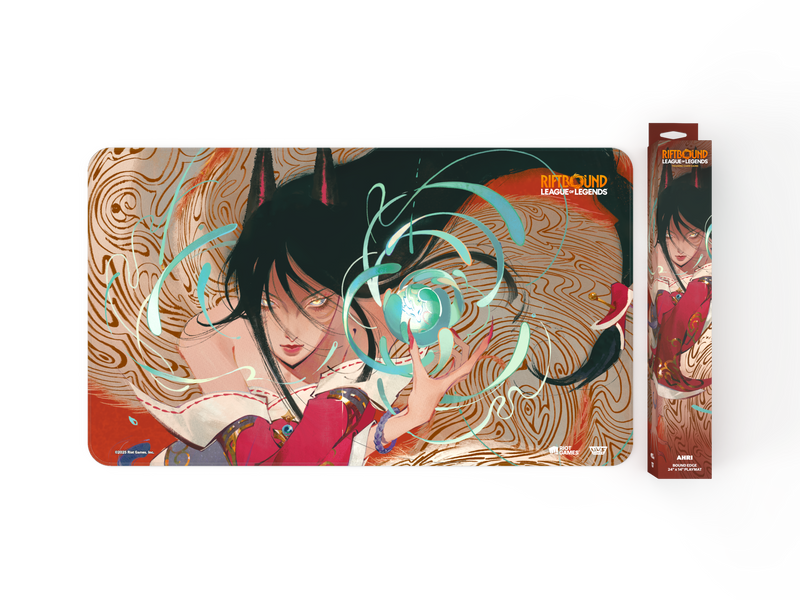 Riftbound League of Legends TCG Origins Playmat - Ahri