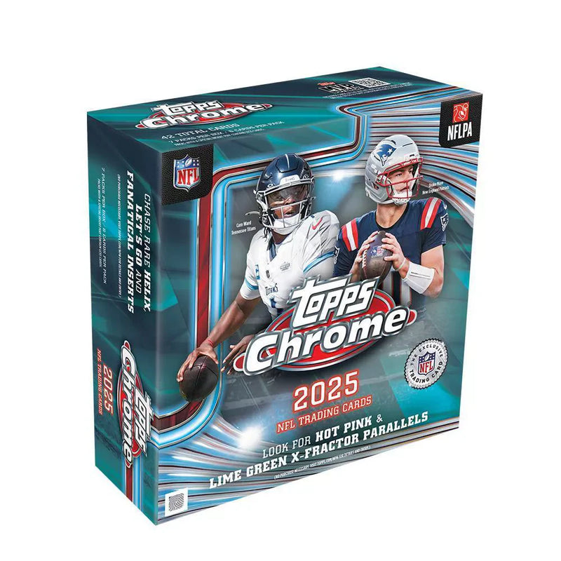 Topps 2025 Chrome Football Mega Box