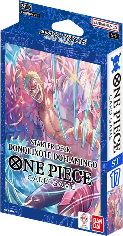 One Piece Card Game - Starter Deck - ST17 - Donquixote Doflamingo - Blue