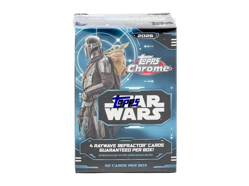 2026 Topps Chrome Star Wars Blaster Box