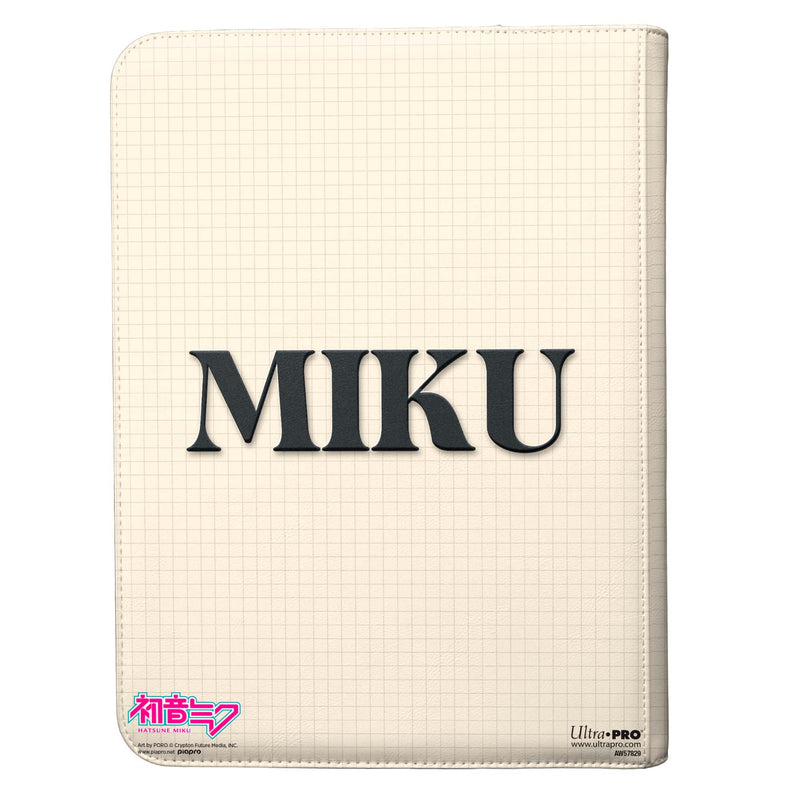 Ultrapro Zip Binder Pro Premium 9Pkt Hatsune Miku Retro Soundscapes (Pre-Order)
