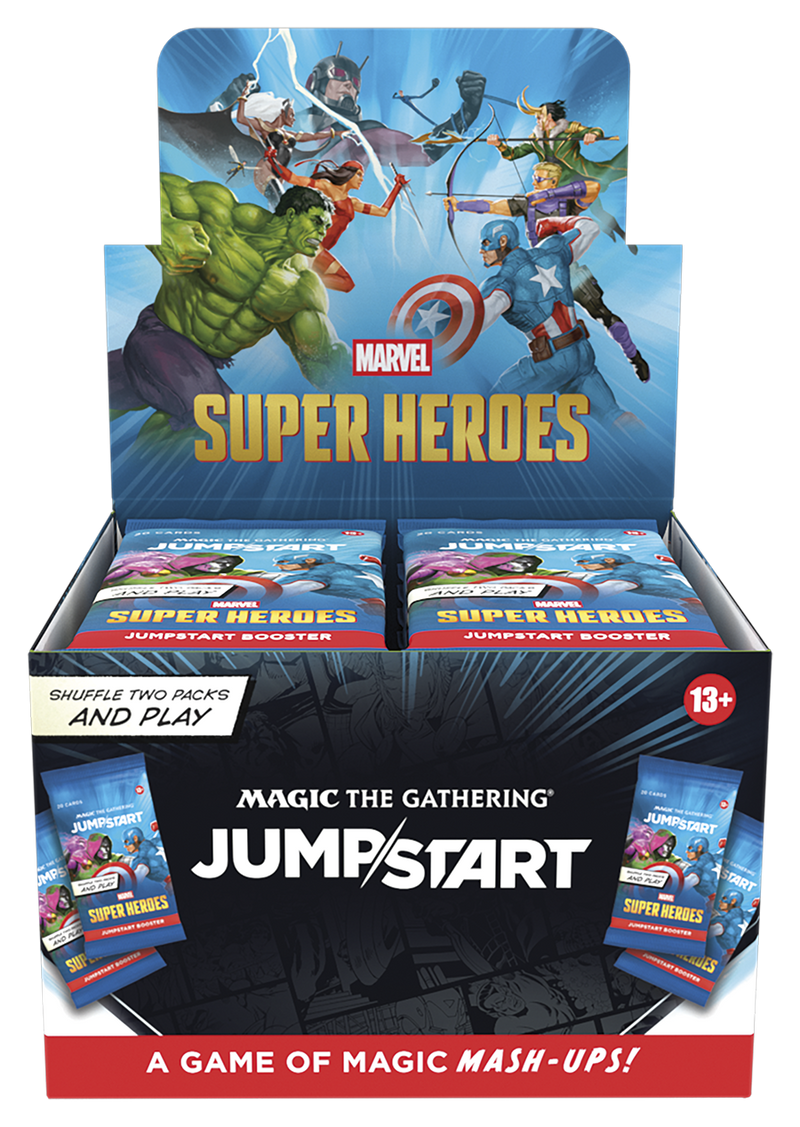 MTG - Universes Beyond: Marvel Super Heroes - Jumpstart Booster Box (Pre-Order)