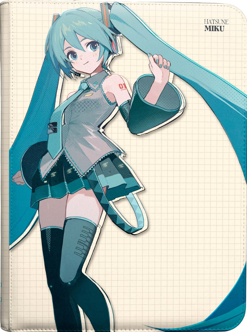 Ultrapro Zip Binder Pro Premium 9Pkt Hatsune Miku Retro Soundscapes (Pre-Order)