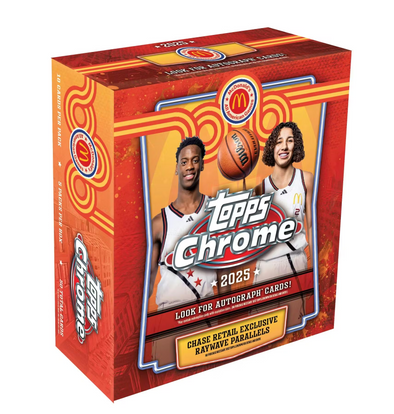 Topps 2025 Chrome McDonalds All American Basketball Mega Box