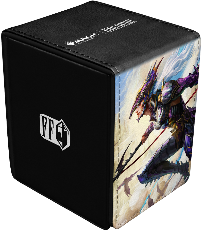 UltraPro Alcove Edge Deck Box - MTG Final Fantasy Premium X  Kain