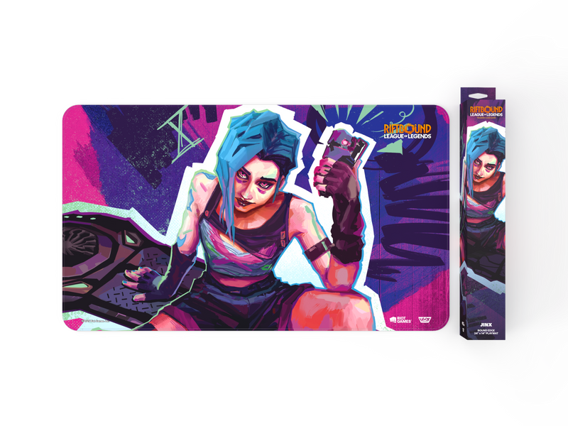 Riftbound League of Legends TCG Origins Playmat - Jinx