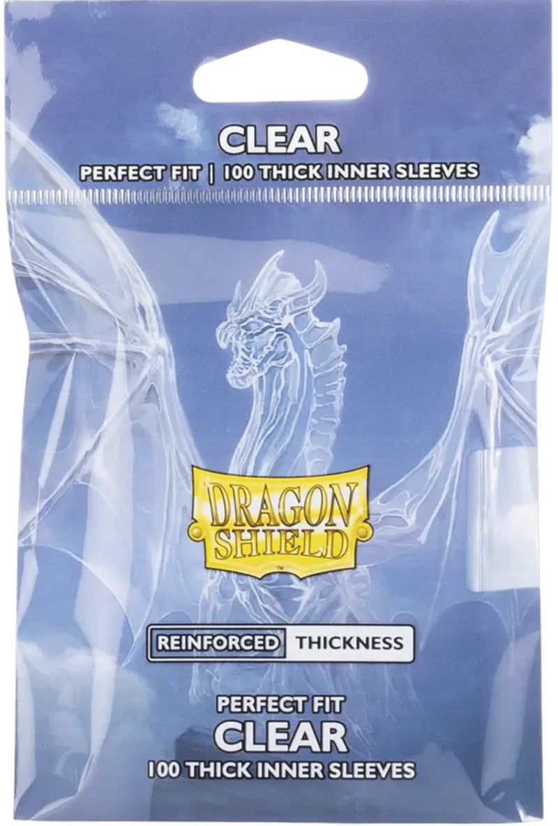 Dragon Shield Thick Perfect Fit Inner Clear Sleeves 100ct