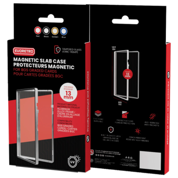 Evoretro Magnetic Case For PSA Graded Card Silver