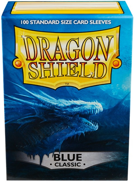 Dragon Shield Blue Classic Sleeves Standard Size