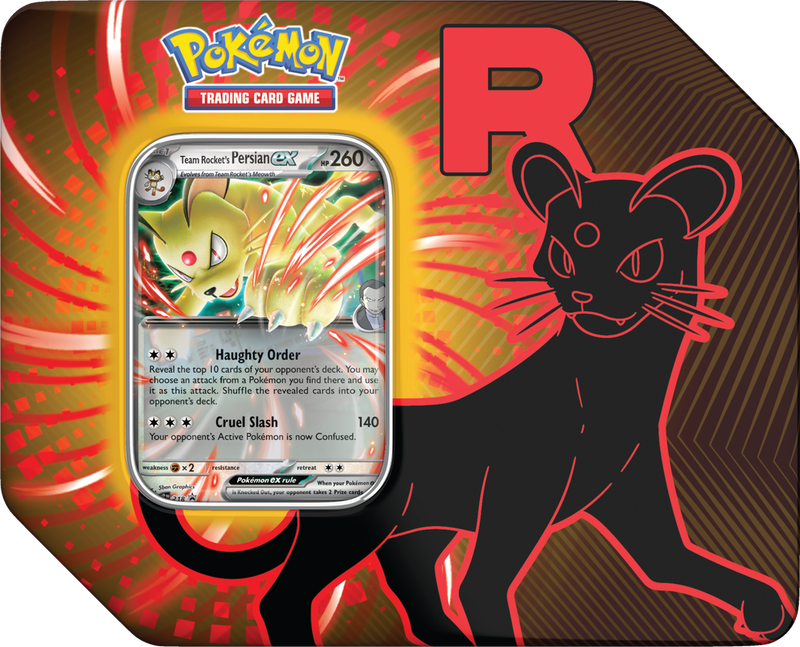 Pokemon - Team Rocket Tins - Persian