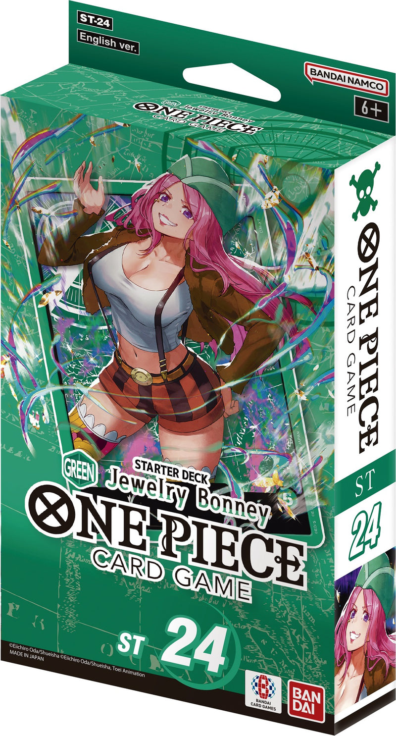 One Piece CG Starter Deck - ST24 Green Jewelry Bonney