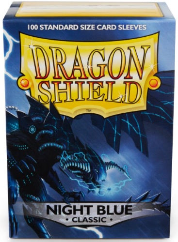 Dragon Shield Night Blue Classic Sleeves Standard Size
