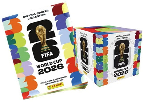 2026 Panini FIFA World Cup Soccer Sticker Combo Box