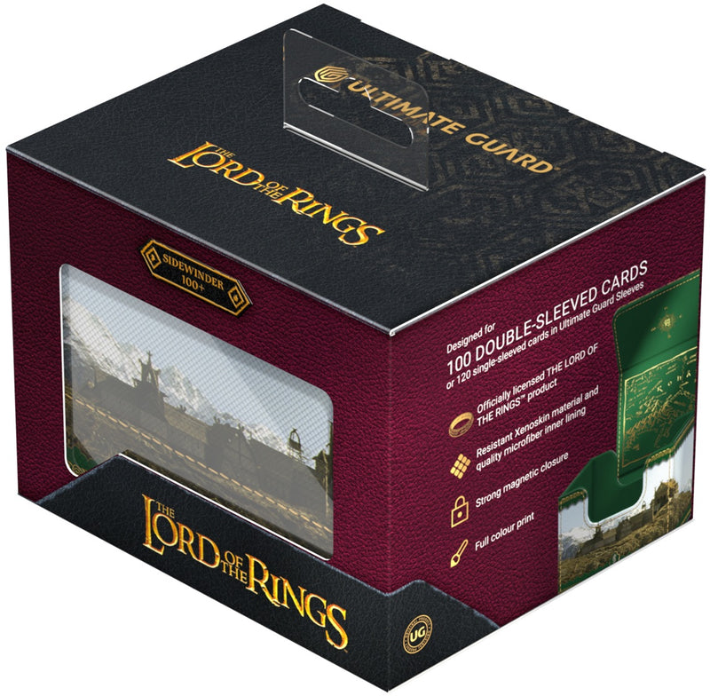 UG DECK CASE SIDEWINDER 100+ XENOSKIN LOTR PLACES OF MIDDLE EARTH - ROHAN