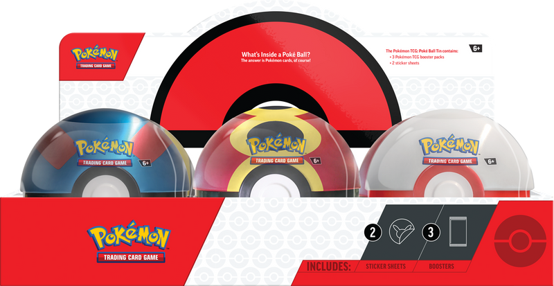Pokemon Poke Ball Tin Winter 2025 Q4