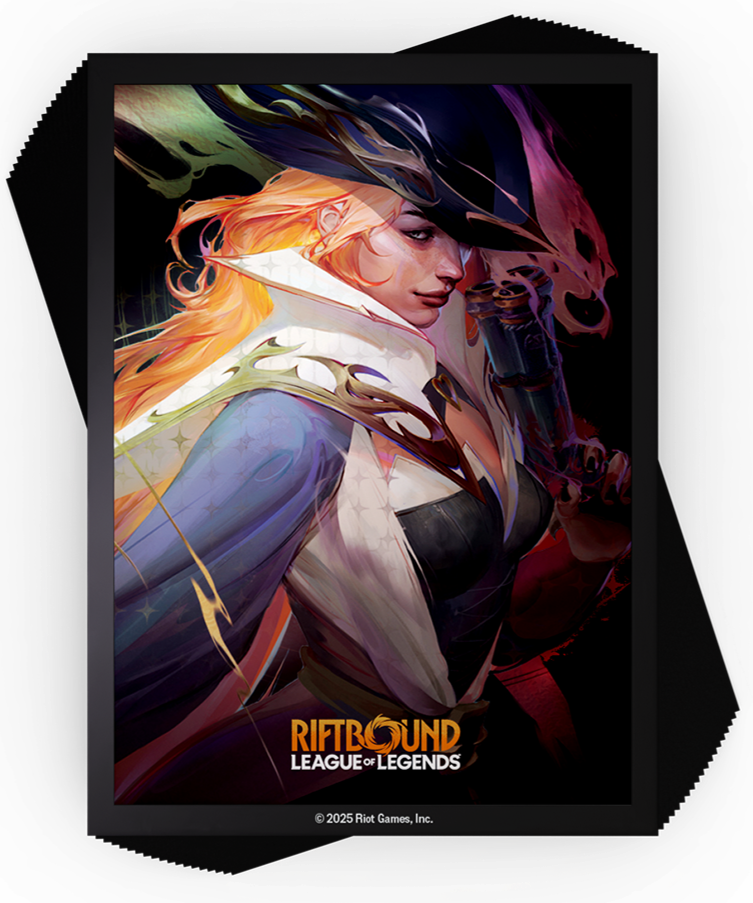 Riftbound League of Legends TCG Origins Art Sleeves - Miss Fortune 100ct