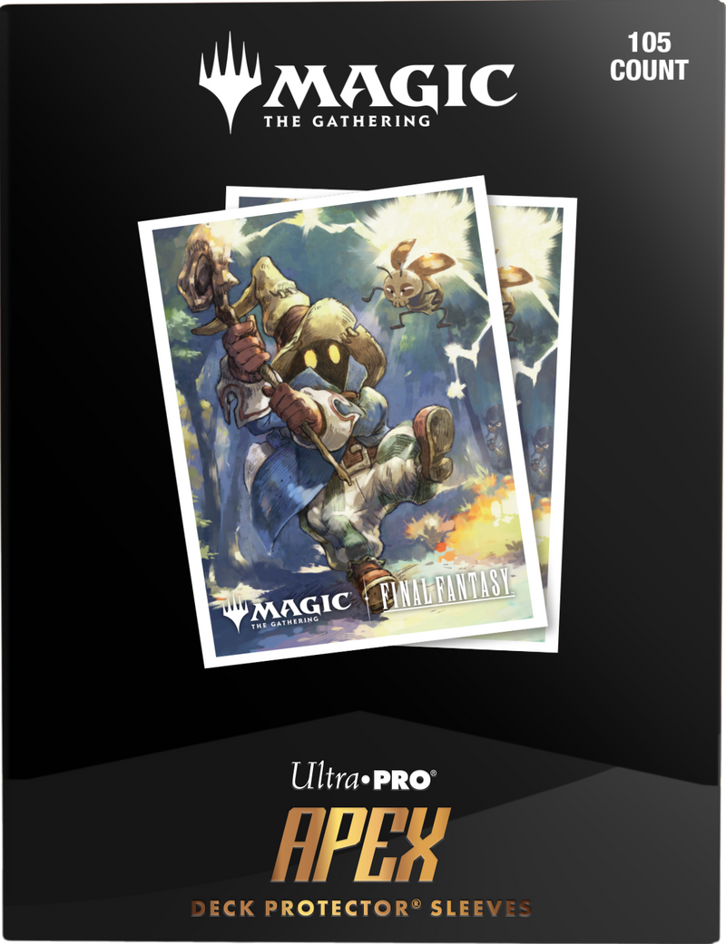Ultra Pro Apex Standard Card Sleeves 105ct - MTG Universes Beyond: Final Fantasy Premium Y   Vivi