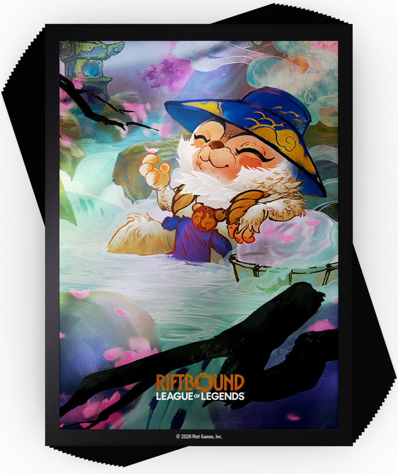 Riftbound League of Legends TCG Spiritforged Art Sleeves - Spirit Blossom Teemo 100ct