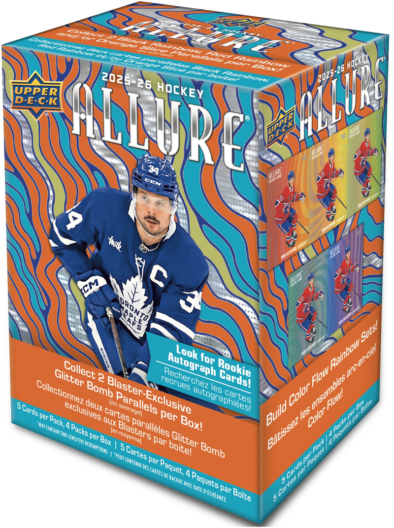 Upper Deck 2025-26 Allure Hockey Blaster Box