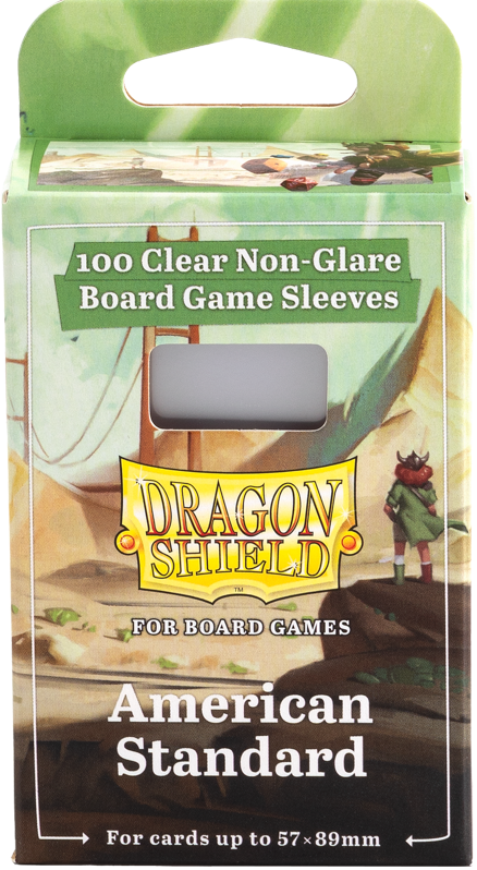 Dragon Shield Board Game Sleeves American Standard 100ct