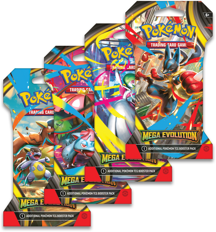 Pokemon Mega Evolution Sleeved Booster Pack