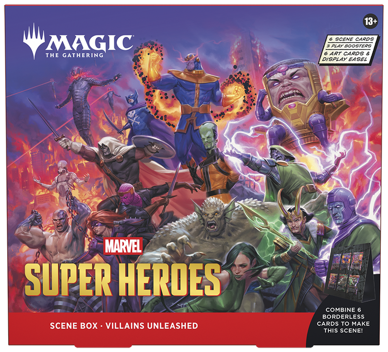 MTG - Universes Beyond: Marvel Super Heroes - Scene Box - Set of 2 (Pre-Order)